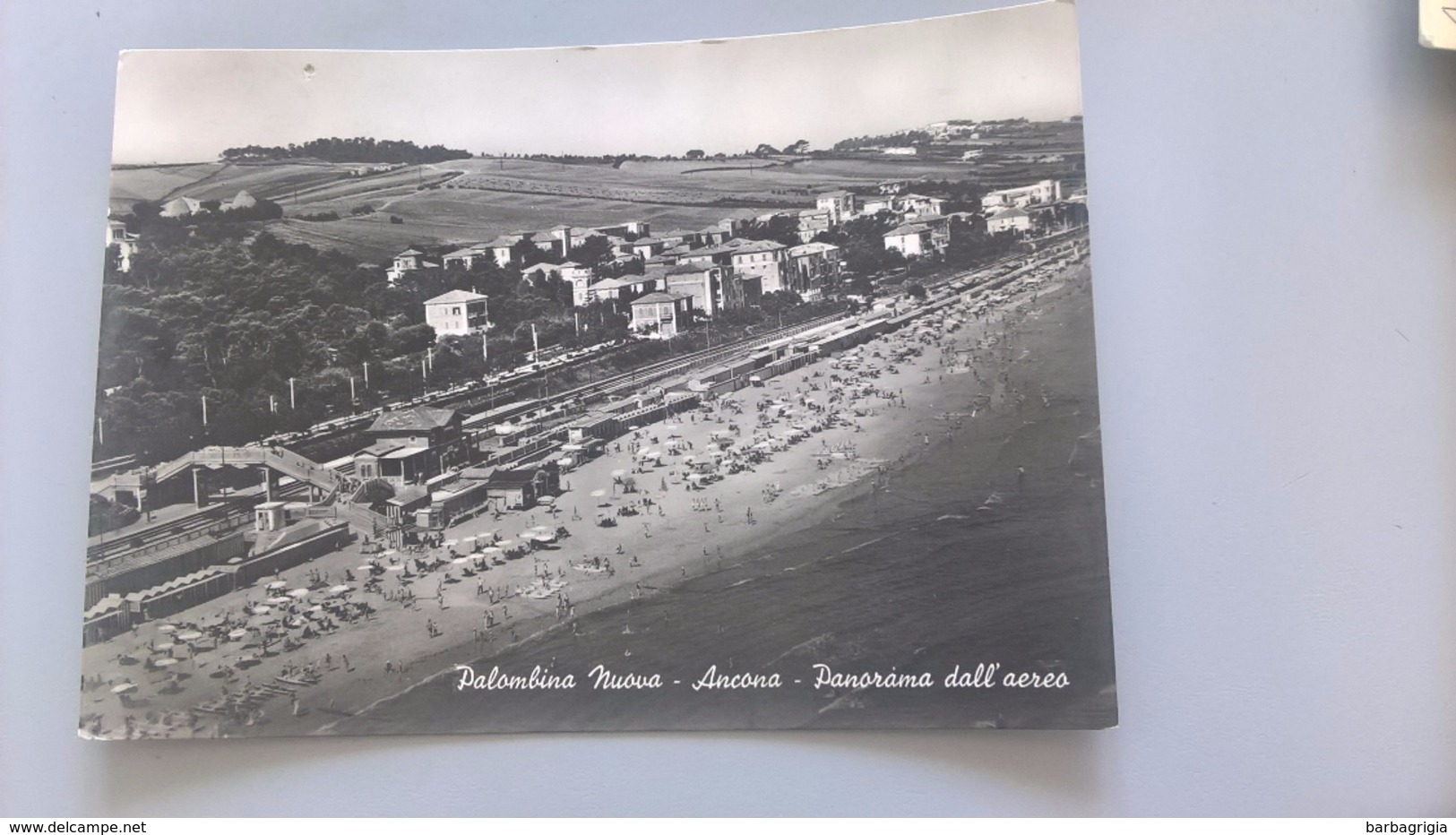 CARTOLINA PALOMBINA NUOVA - PANORAMA DALL'AEREO - Ancona