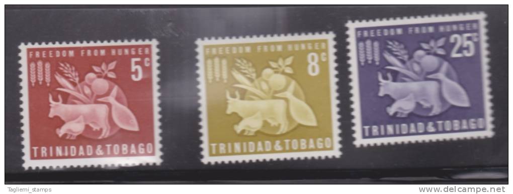 Trinidad & Tobago, 1963, SG 305-308, Complete Set, Mint Never Hinged - Trinidad & Tobago (1962-...)