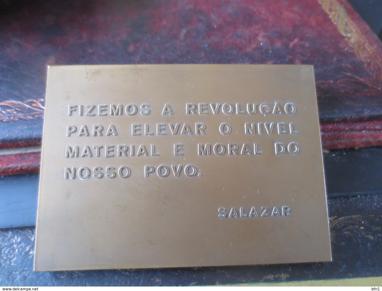 PORTUGAL / SALAZAR / Famous Speech / CIDLA / BRONZE - VOIR PHOTOS - Monarchia / Nobiltà