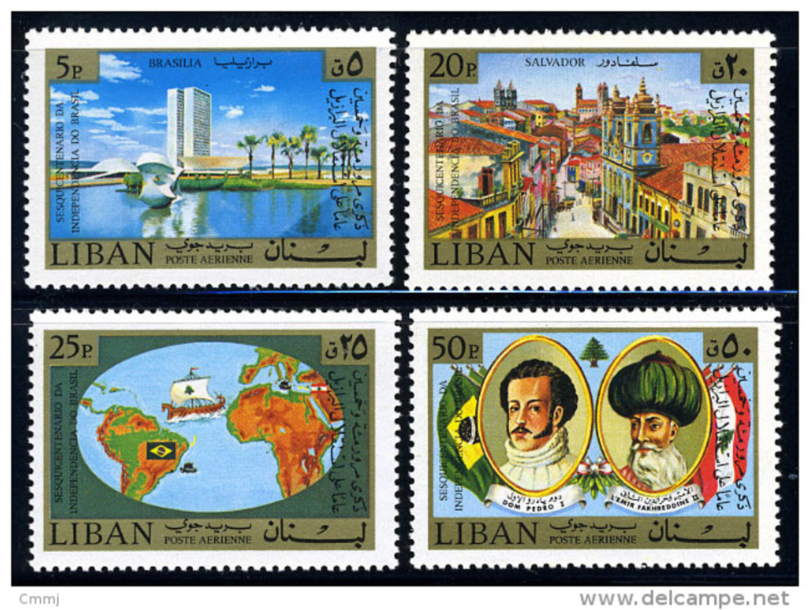 1973 - LIBANO - LEBANON - Scott Nr.  C686/C689 - Mi 1183/1186 -  NH - (S12102013.....) - Libanon