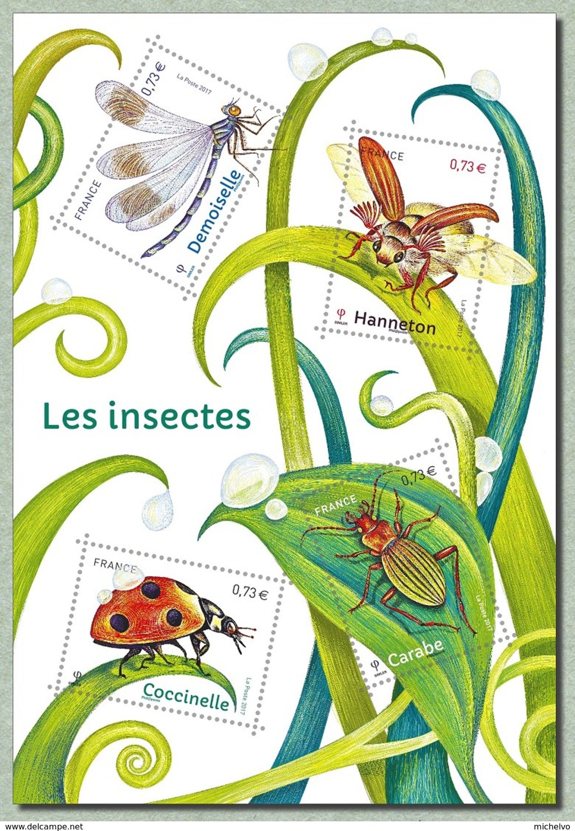 France 2017 - Bloc "Les Insectes"  ** - Unused Stamps