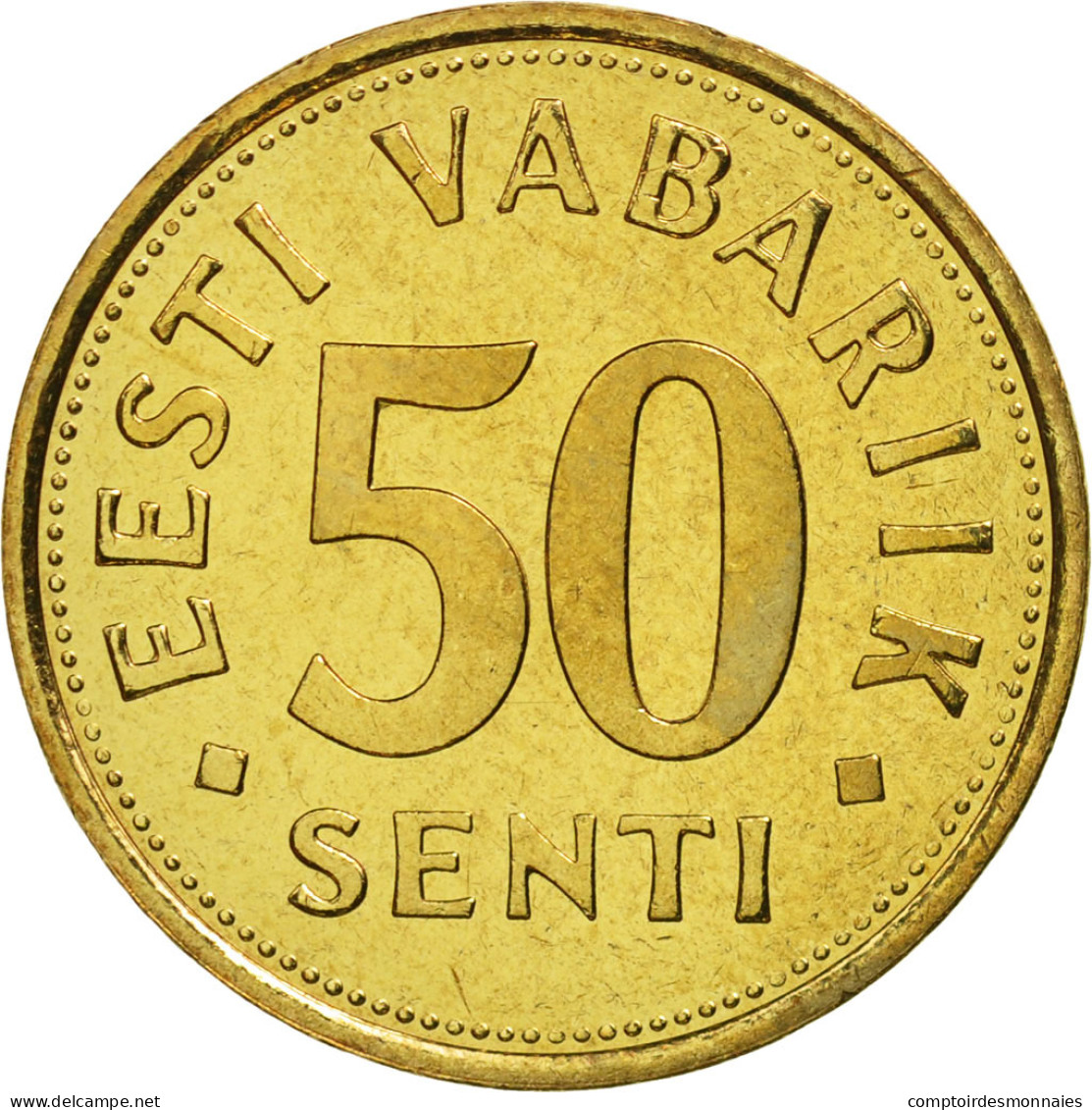 Monnaie, Estonia, 50 Senti, 2004, FDC, Aluminum-Bronze, KM:24 - Estonia