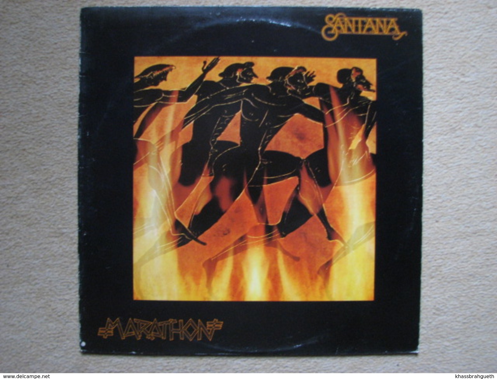 SANTANA - MARATHON - (CBS 1979) (LP) - Rock