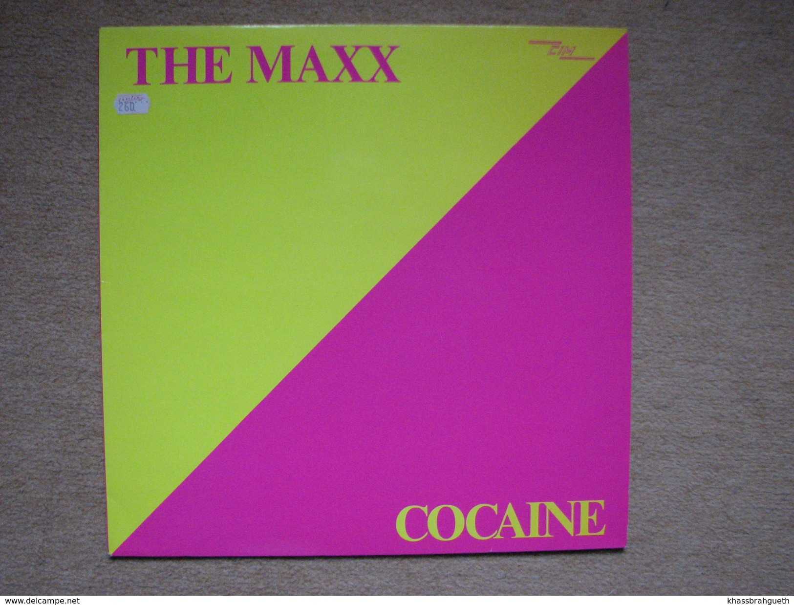 THE MAXX - COCAINE - (CIM 1988) (MAXI) - 45 T - Maxi-Single