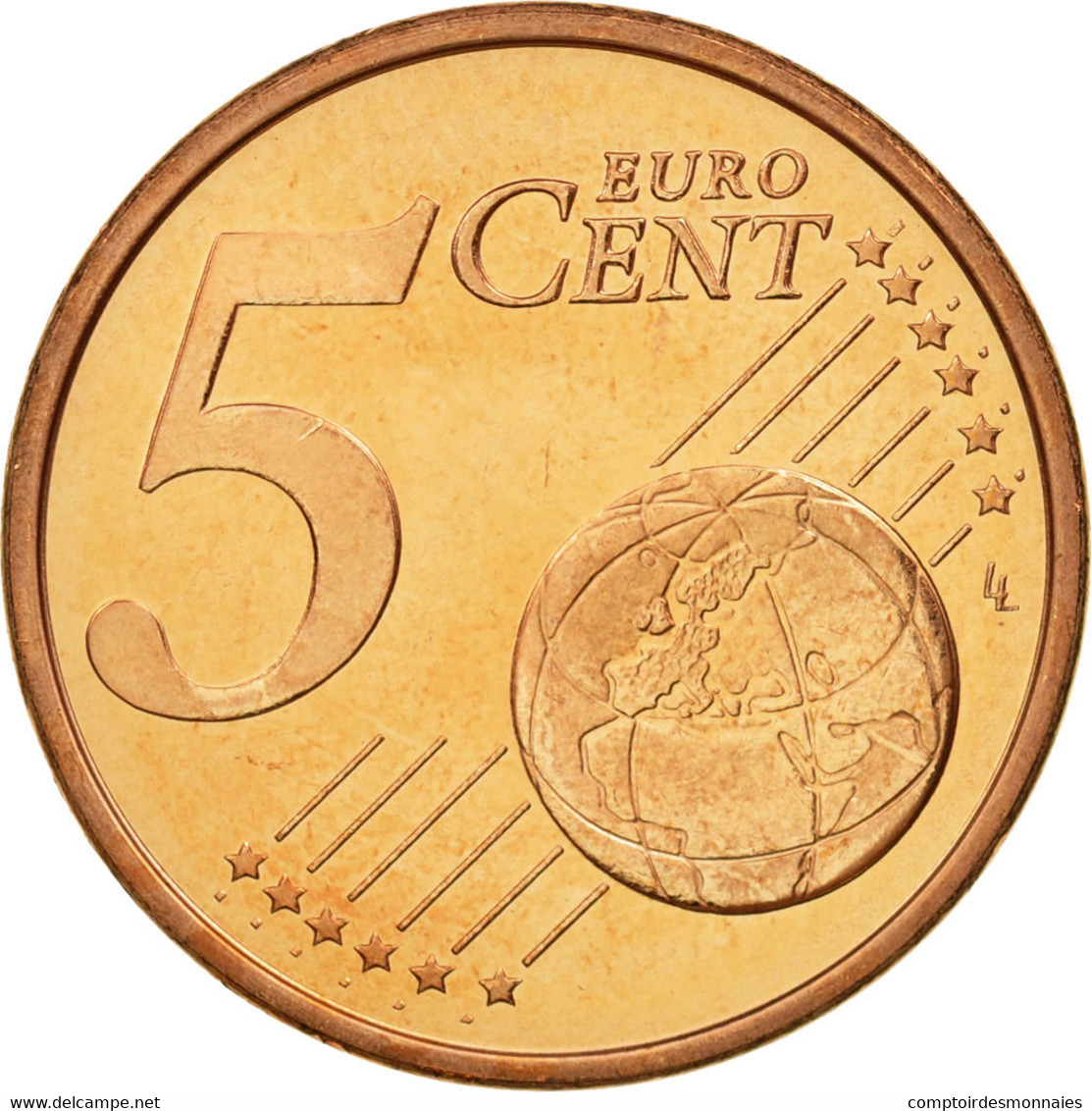 Estonia, 5 Euro Cent, 2011, FDC, Copper Plated Steel, KM:63 - Estonia