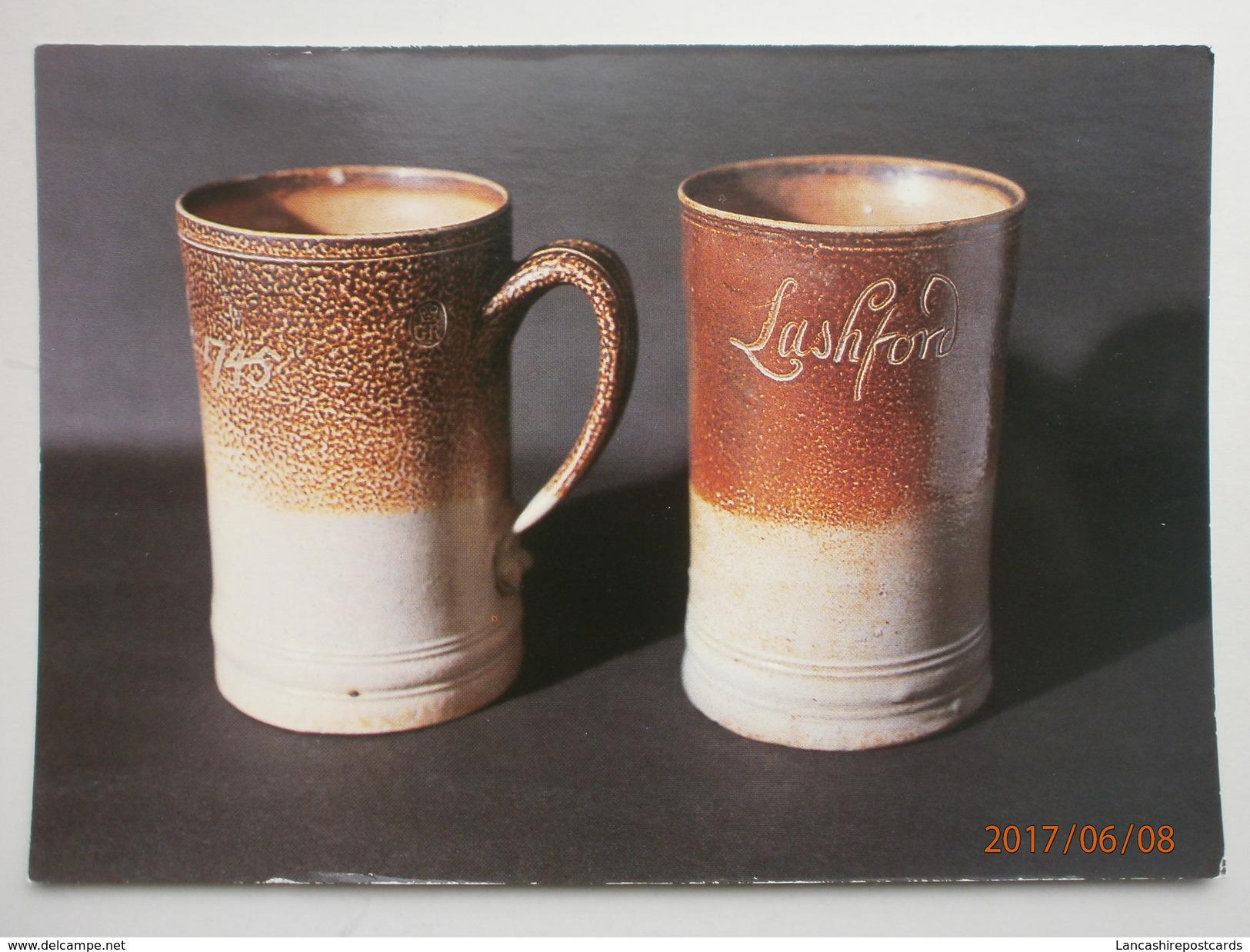 Postcard Beer Tankards Found In Winchester In 1987 [ Lashford Interest ] My Ref B21322 - Museum