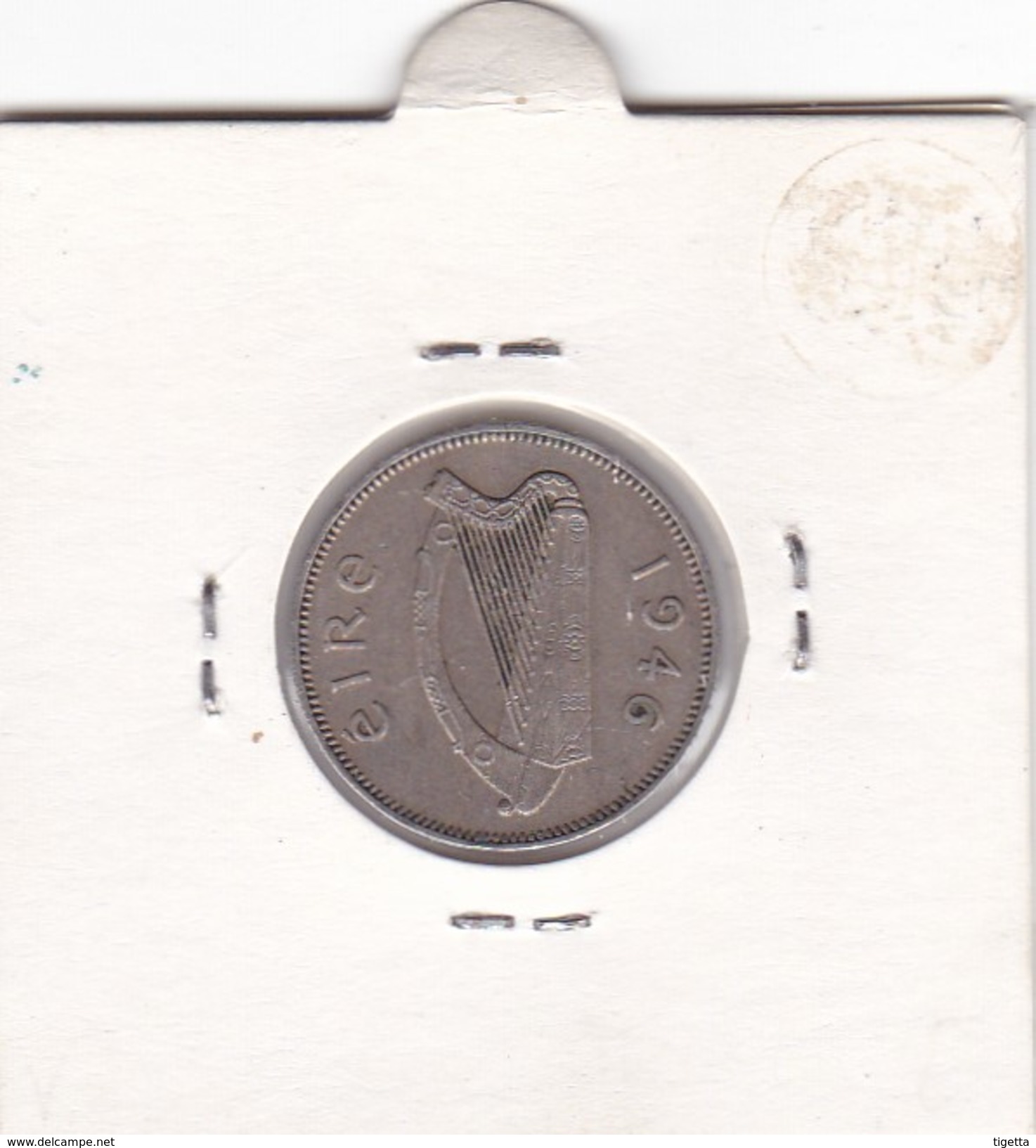 IRLANDA  6 PENCE   ANNO 1949  COME DA FOTO - Irlanda