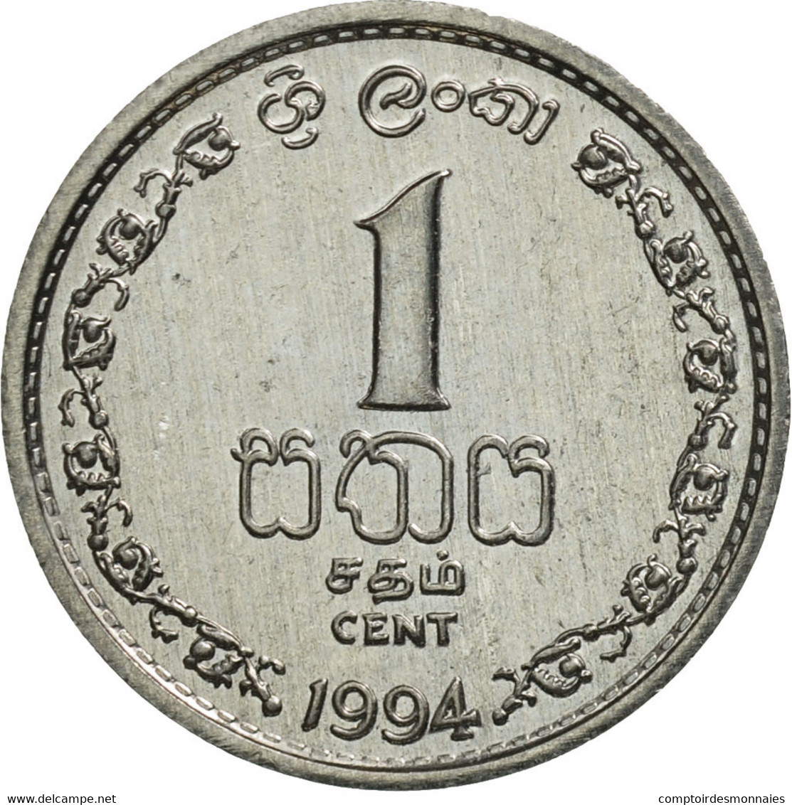 Monnaie, Sri Lanka, Cent, 1994, FDC, Aluminium, KM:137 - Sri Lanka
