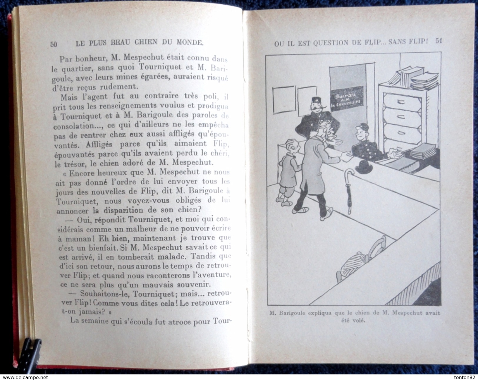 Thérèse Lenotre - Le plus beau chien du monde - Bibliothèque Rose Illustrée - ( 1950 ) - Illustrations Alain SAINT-OGAN