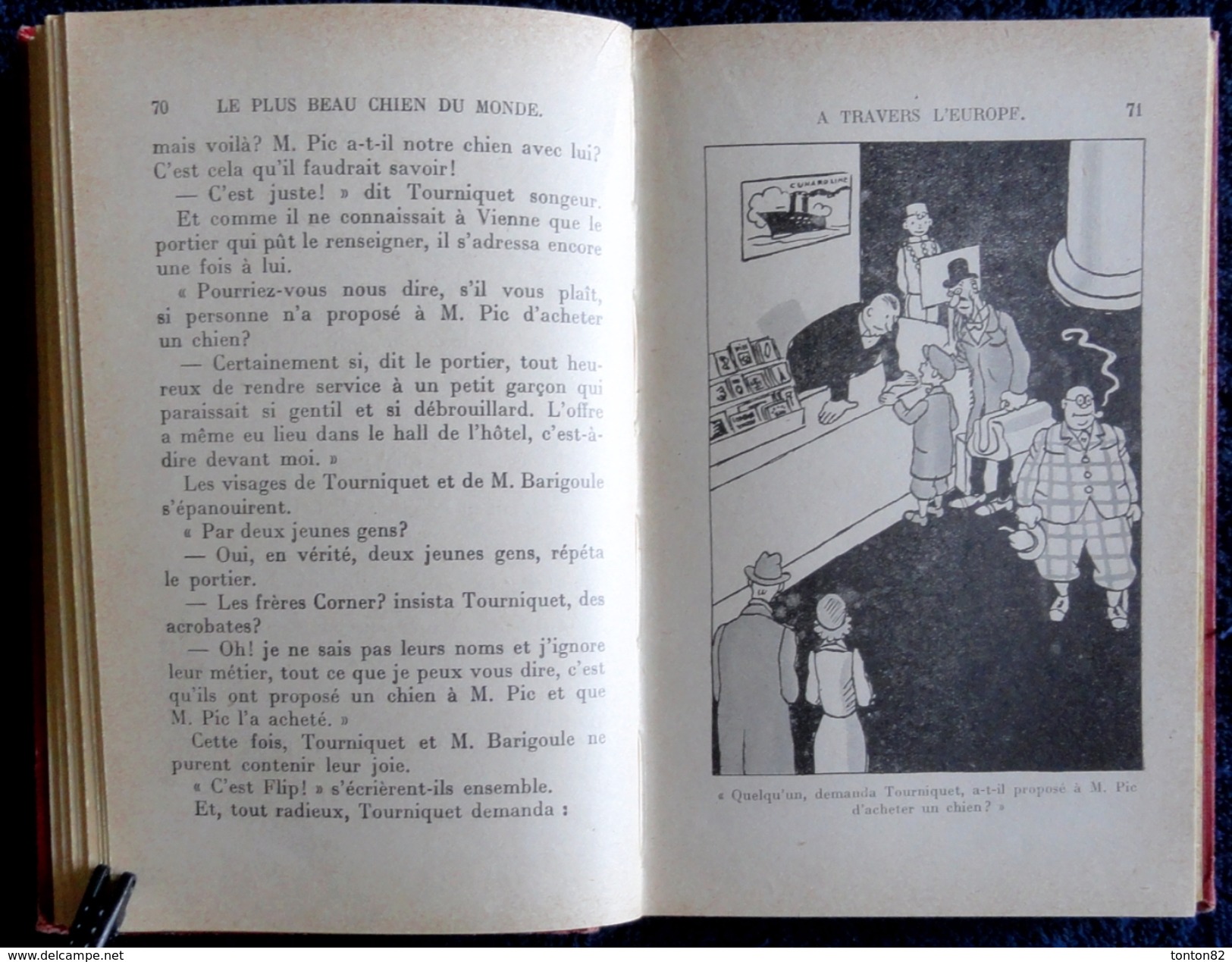 Thérèse Lenotre - Le plus beau chien du monde - Bibliothèque Rose Illustrée - ( 1950 ) - Illustrations Alain SAINT-OGAN