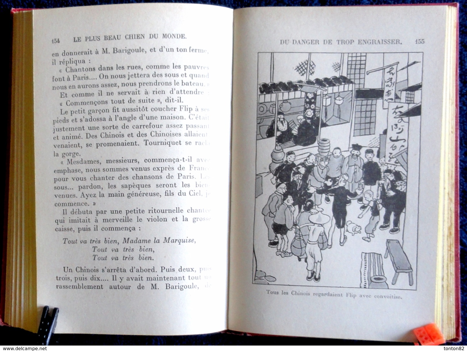 Thérèse Lenotre - Le plus beau chien du monde - Bibliothèque Rose Illustrée - ( 1950 ) - Illustrations Alain SAINT-OGAN