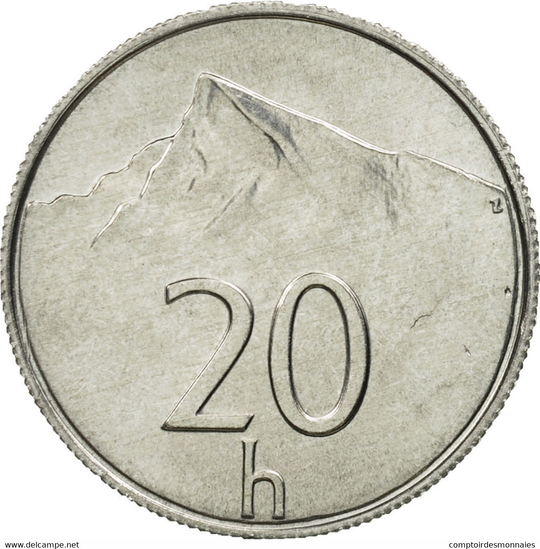 Monnaie, Slovaquie, 20 Halierov, 2002, FDC, Aluminium, KM:18 - Slowakei