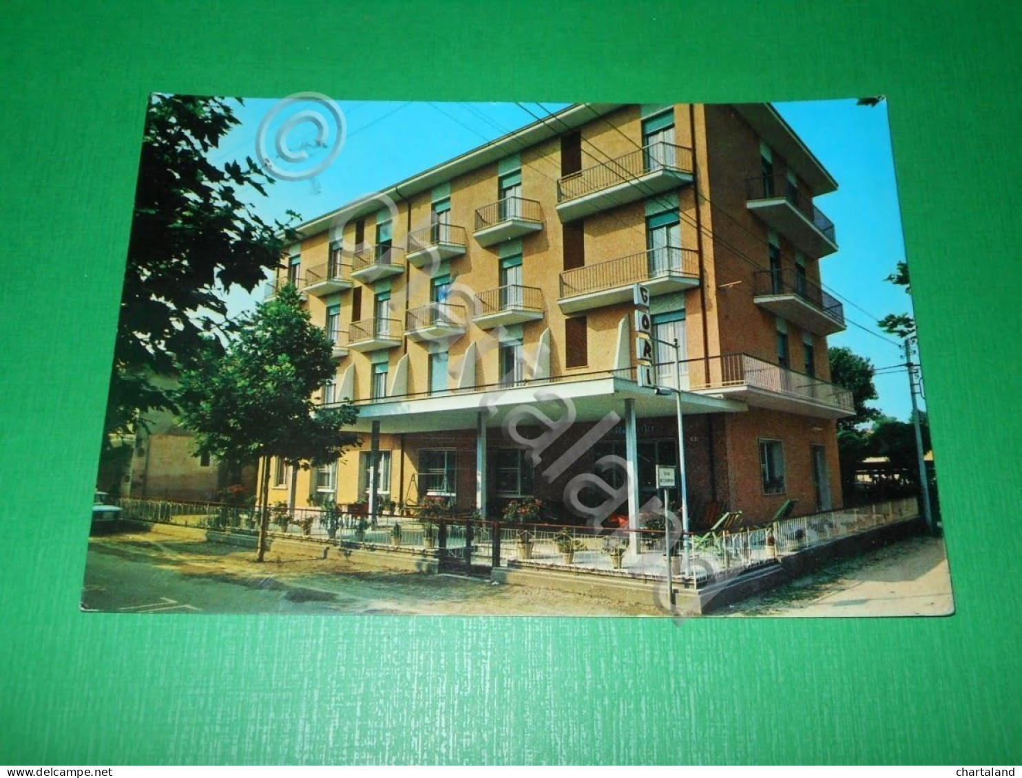 Cartolina Igea Marina - Albergo Villa Gori 1969 - Rimini