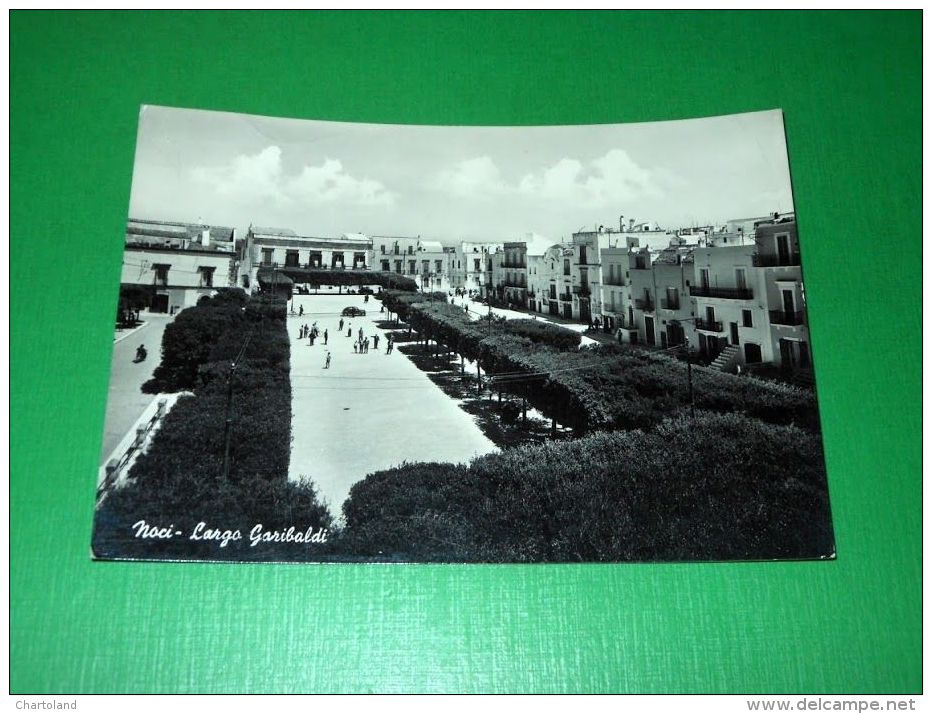 Cartolina Noci ( Bari ) - Largo Garibaldi 1961 - Bari