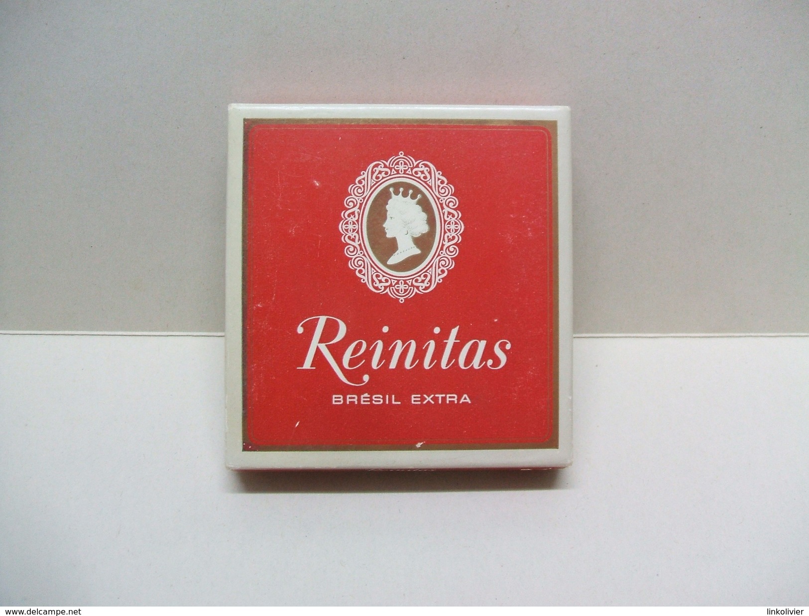 BOÎTE REINITAS En Carton 20 CIGARILLOS (vide) - Zigarrenetuis