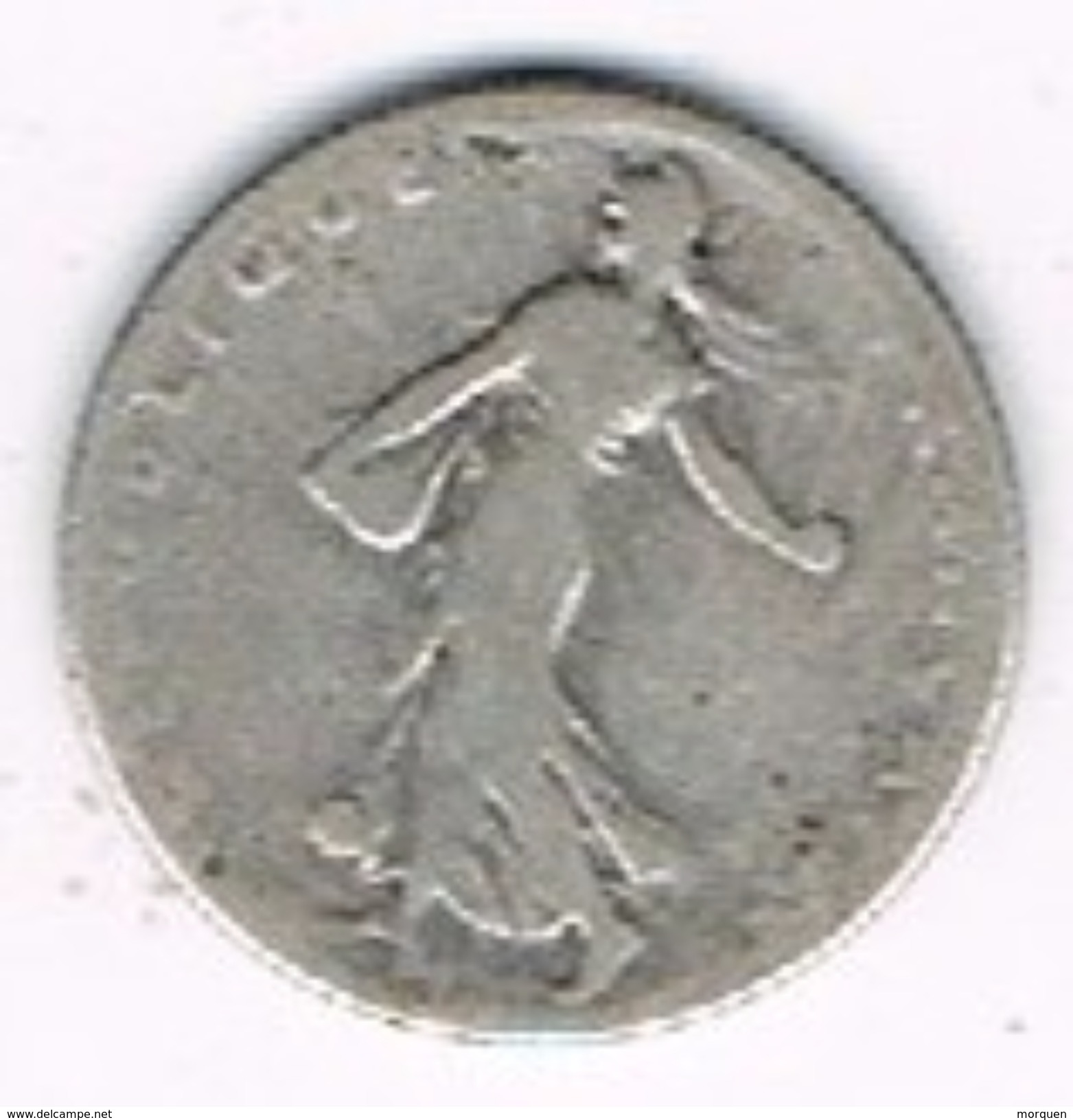 Moneda 50 Ctmes FRANCIA, Plata Ag, Semeuse 1902 º - Otros & Sin Clasificación