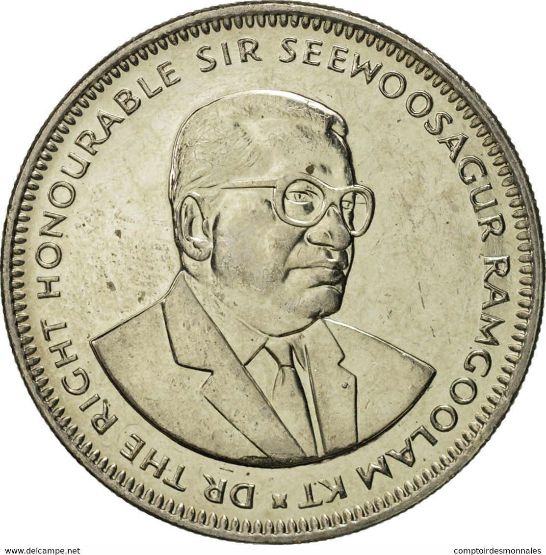 Monnaie, Mauritius, Rupee, 2004, FDC, Copper-nickel, KM:55 - Mauritius