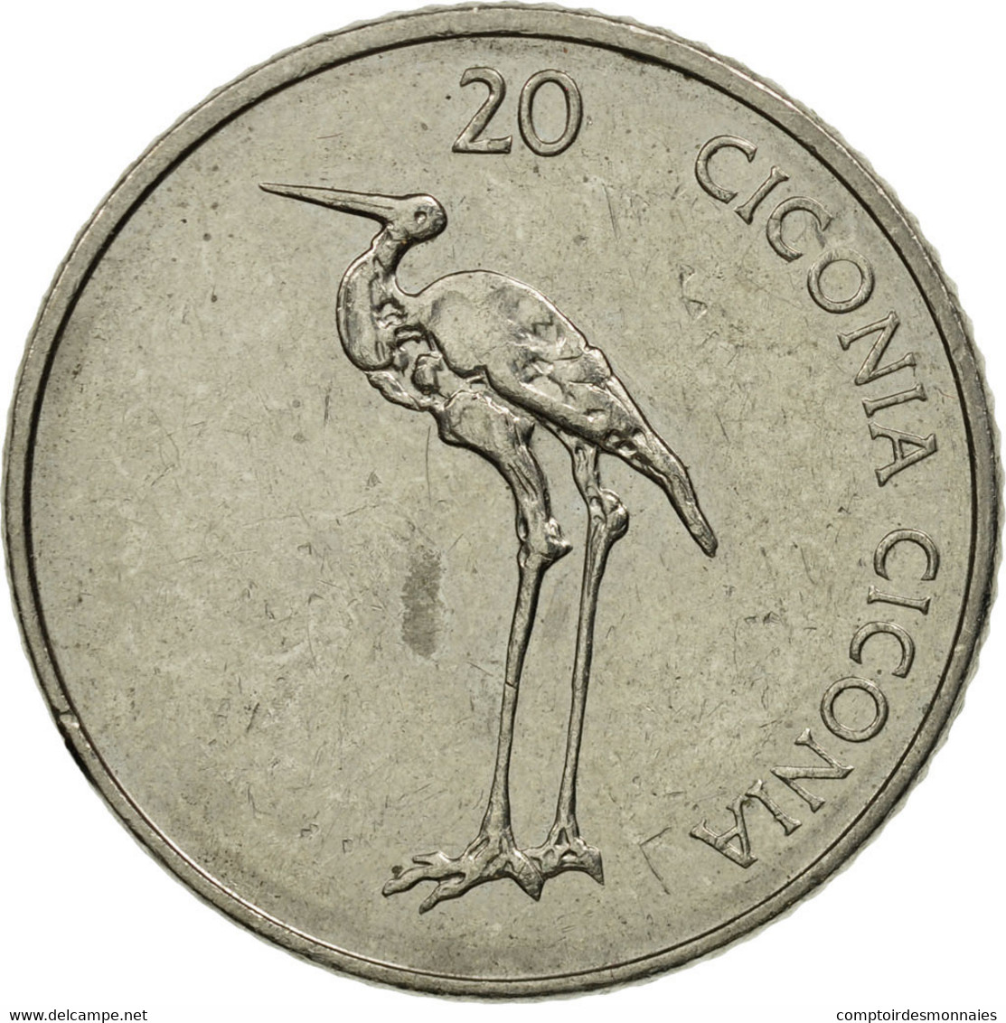 Monnaie, Slovénie, 20 Tolarjev, 2004, Kremnica, SUP+, Copper-nickel, KM:51 - Slovenia