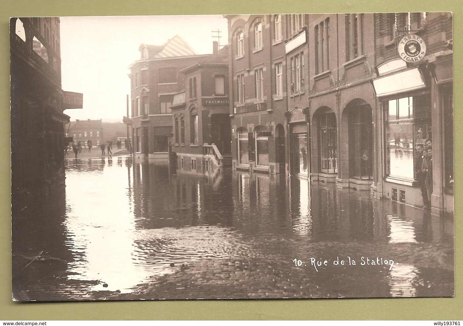 Tamines Carte Photo 10.Rue De La Station - Sambreville