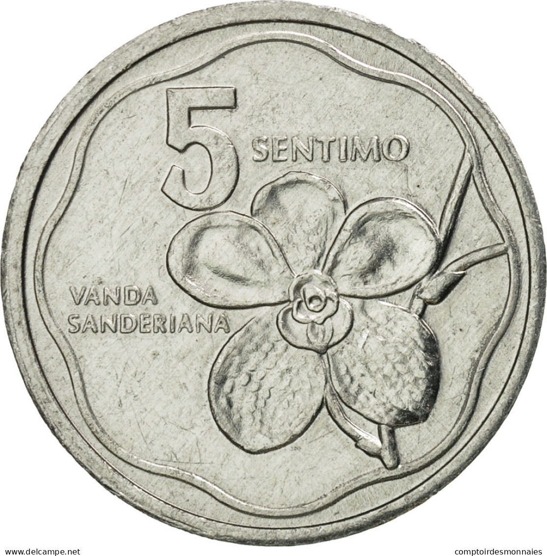 Monnaie, Philippines, 5 Sentimos, 1990, FDC, Aluminium, KM:239 - Philippinen