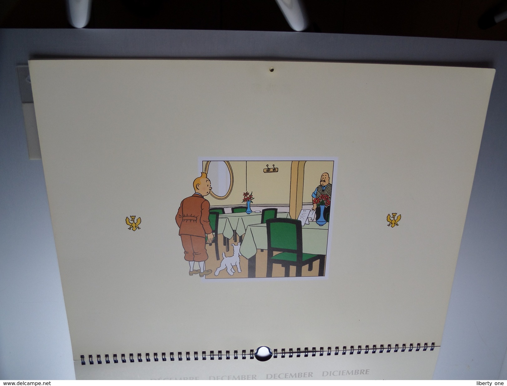 TINTIN 1998 - Le Sceptre D'Ottokar  ( Hergé - Moulinsart 1997 Imprimé En Italie : 30 X 40 Cm. ) - ( Zie Foto´s ) !! - Big : 1991-00