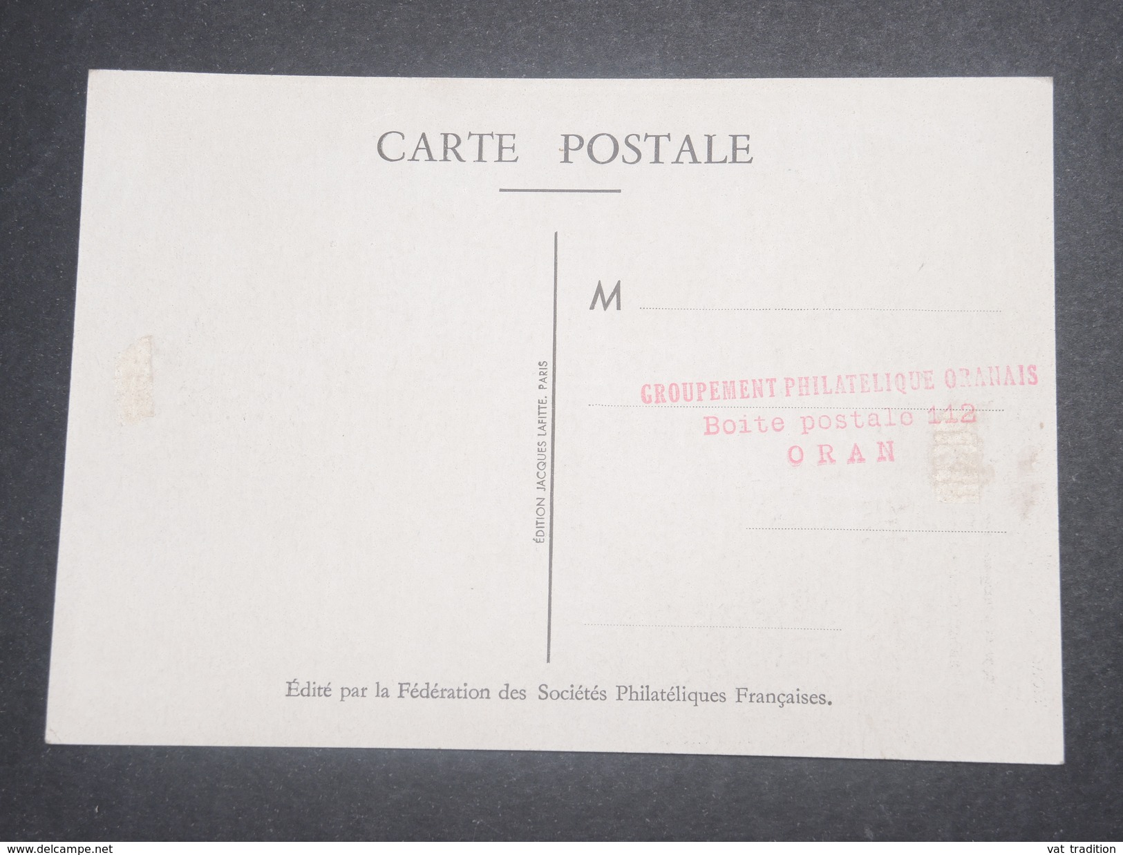 FRANCE / ALGÉRIE - Carte Maximum De Louvois En 1947 - L 8677 - FDC
