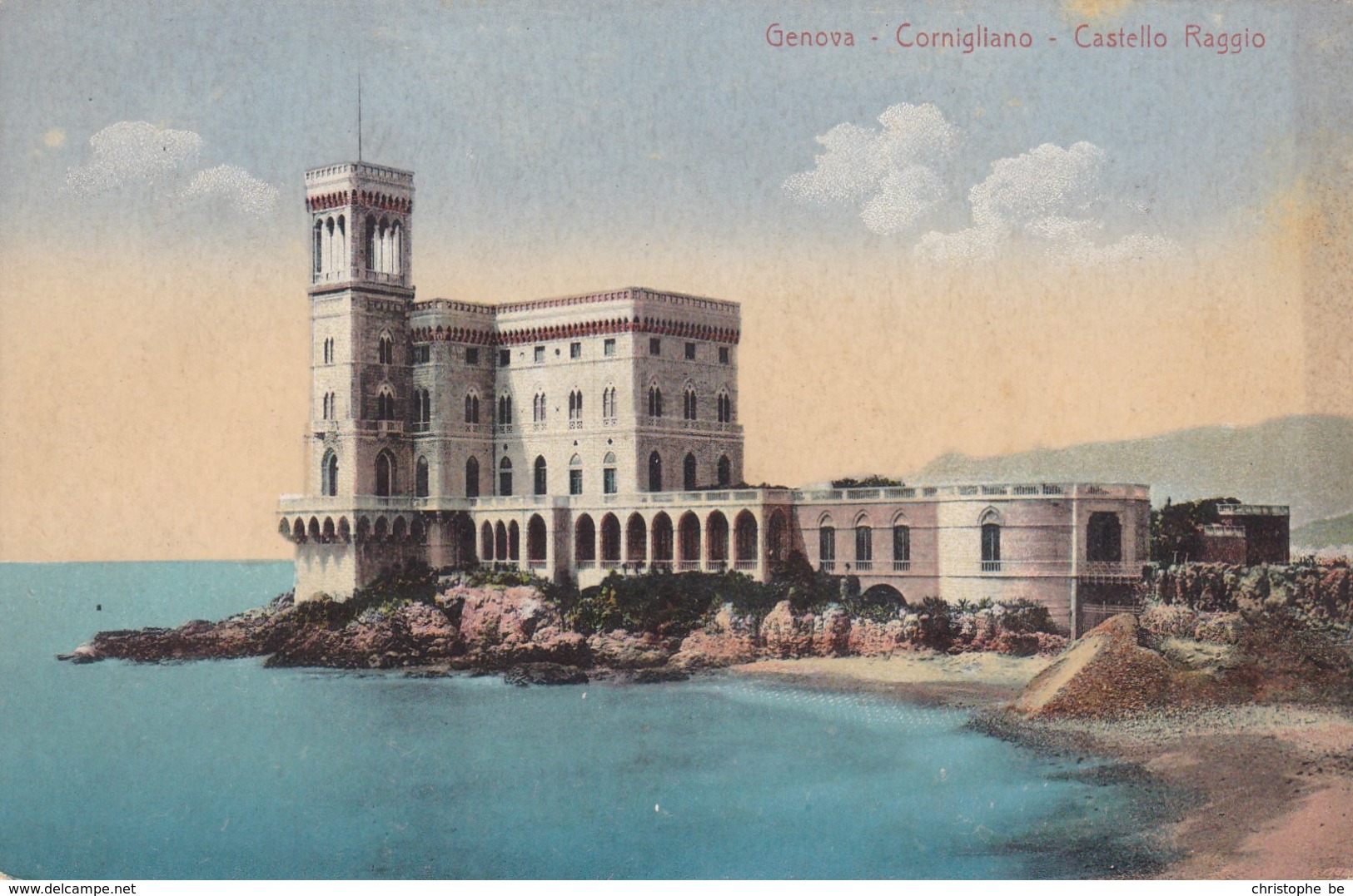 Italy, Genova, Cornigilano Castello Ragio (pk36540) - Autres & Non Classés