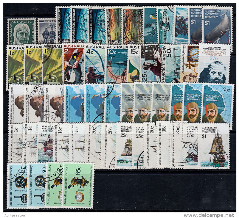 C0412 AUSTRALIAN ANTARCTIC TERRITORY,   Small Lot Of 50+ Early Stamps - Other & Unclassified