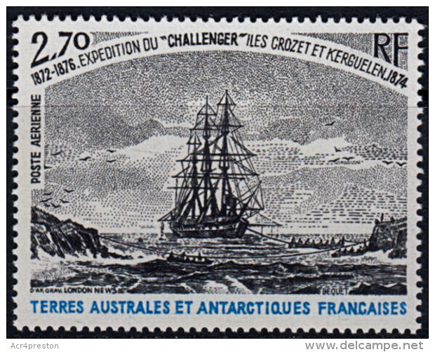 A0987 TAAF (French Antarctic Territories) 1979, SG 135, Expedition Of HMS 'Challenger',  MNH - Unused Stamps