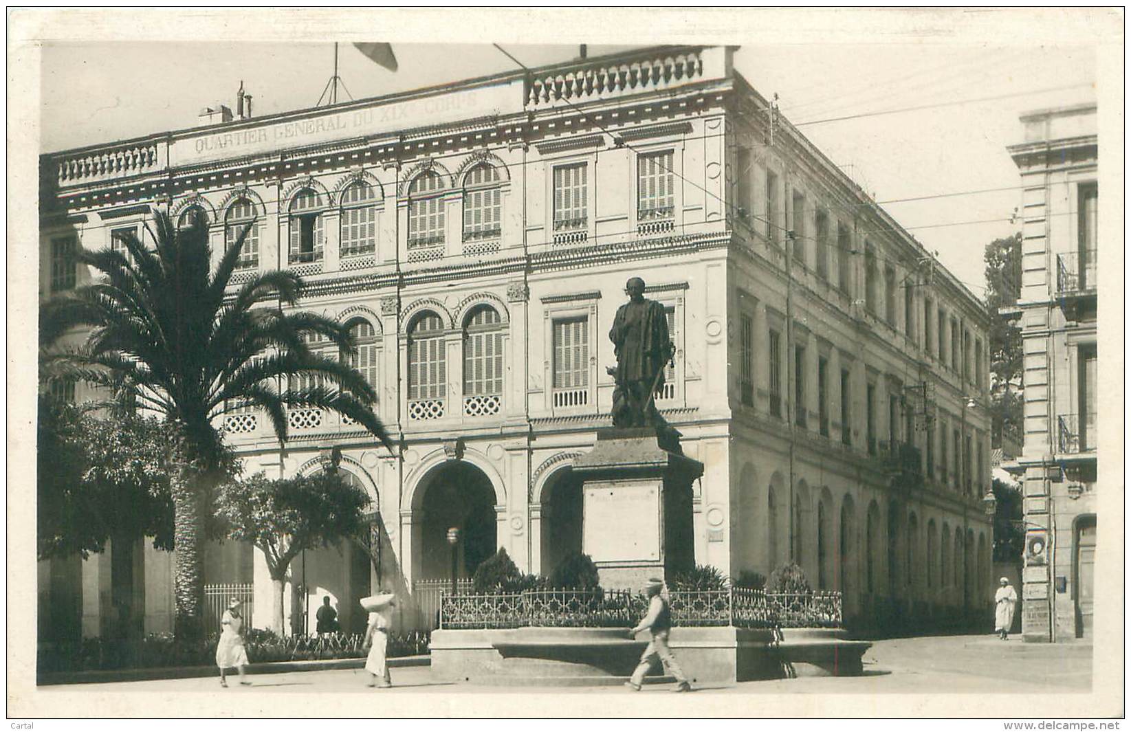 ALGER - Le XIXe Corps D'Armée - Alger