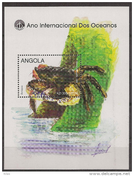 ANGOLA 1998 INTERNATIONAL YEAR OF THE OCEANS MNH - Angola