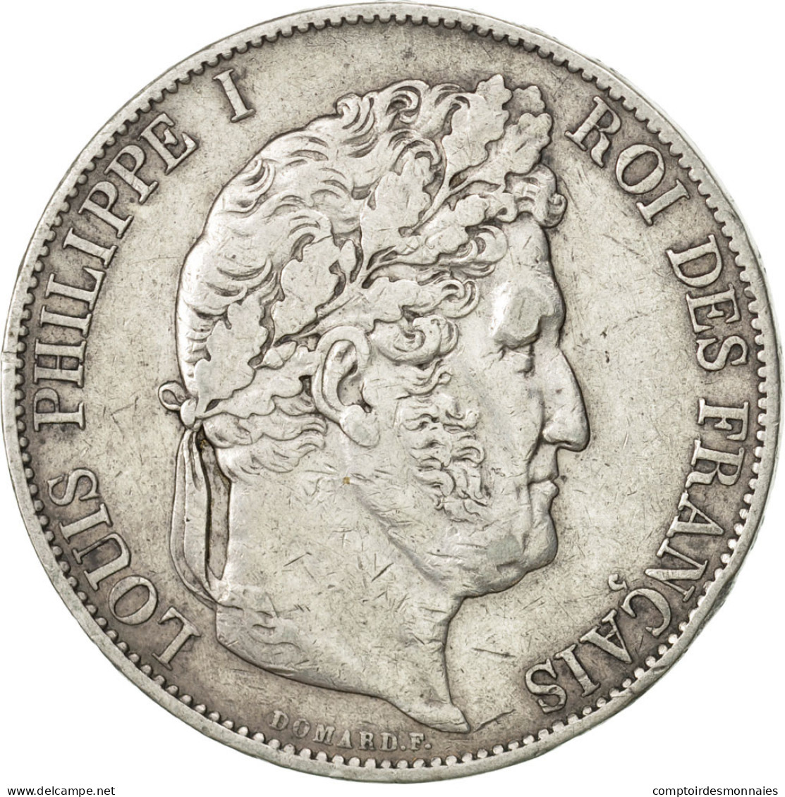 Monnaie, France, Louis-Philippe, 5 Francs, 1847, Bordeaux, TTB, Argent - J. 5 Francs