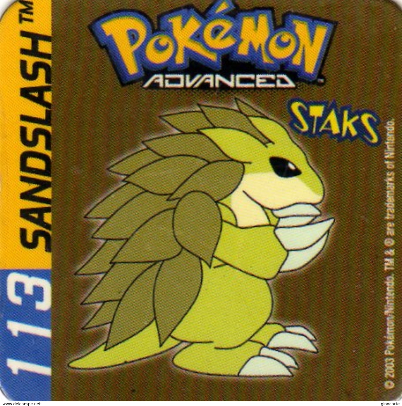 Magnets Magnet Pokemon 113 Sandslash - Other & Unclassified