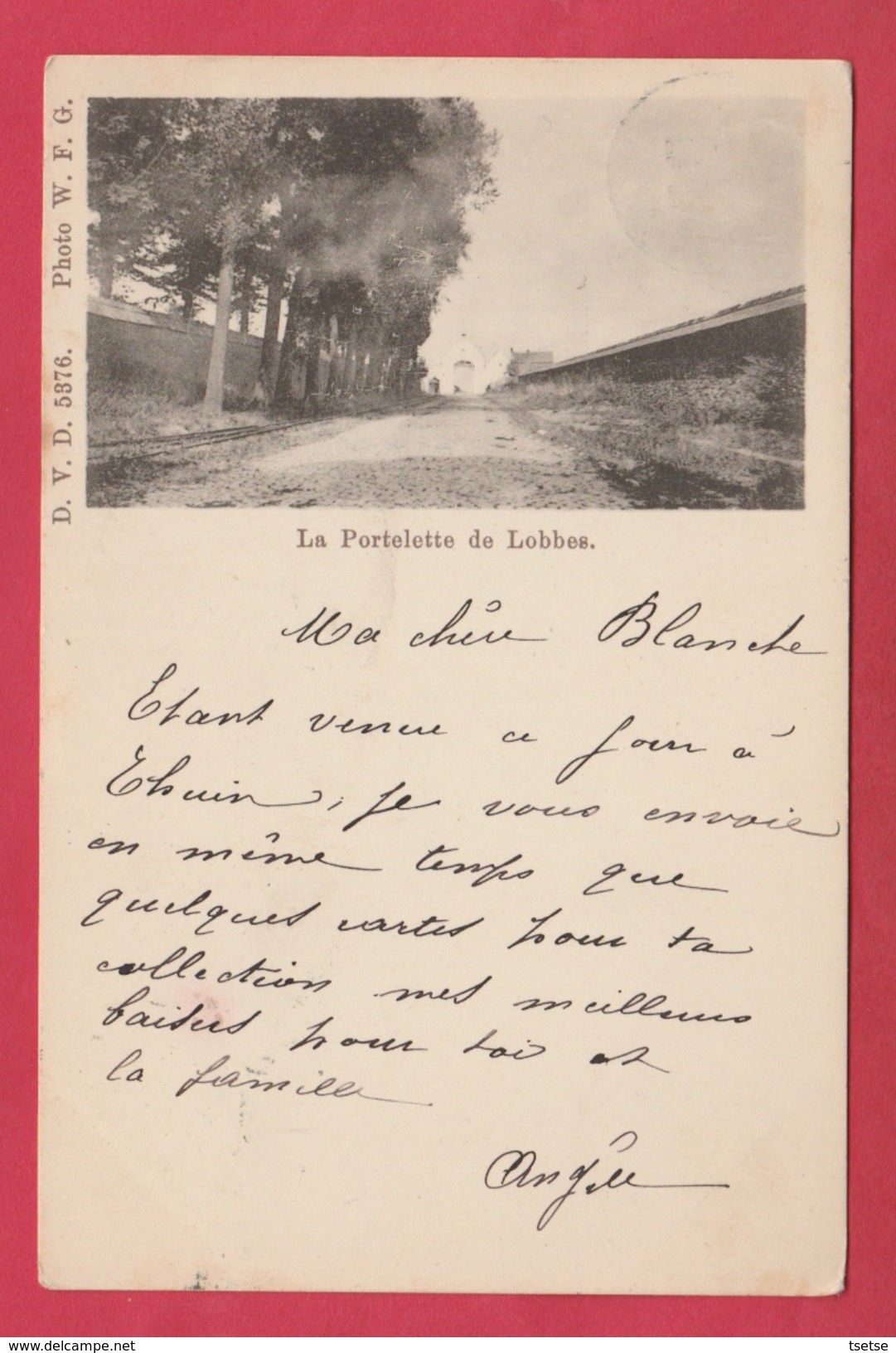 Lobbes - La Portelette  - 1901 ... Précurseur ( Voir Verso ) - Lobbes
