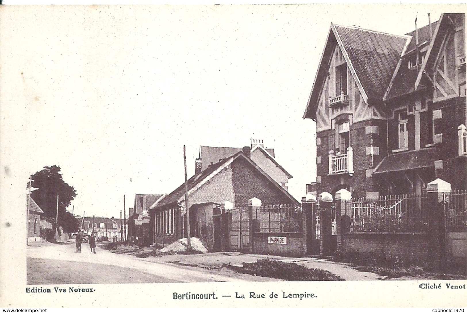 PAS DE CALAIS - 62 - BERTINCOURT - La Rue De Lempire - Bertincourt