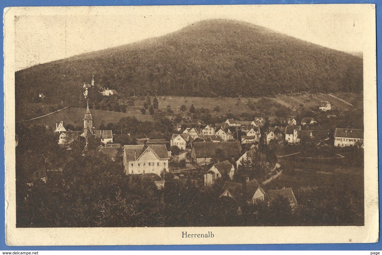 Herrenalb,Blick Auf Herrenalb,ca.1920-1930,Bad Herrenalb, - Bad Herrenalb