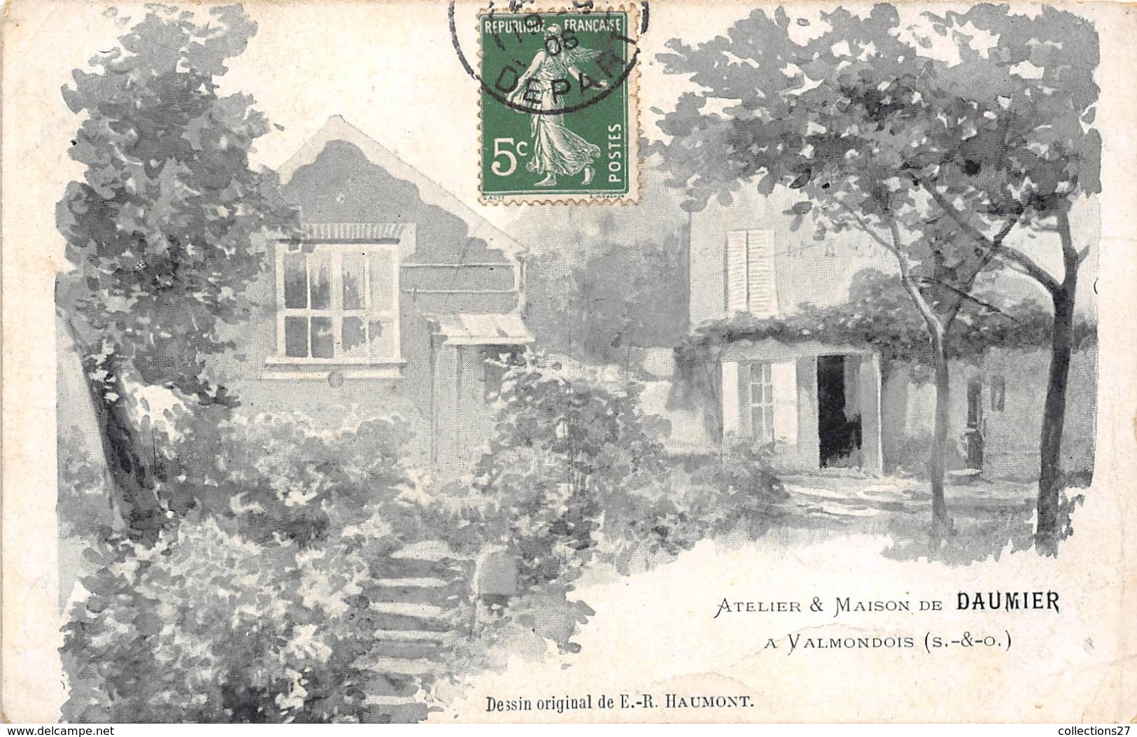 95-VALMONDOIS- ATELIER ET MAISON DE DAUMIER - Valmondois