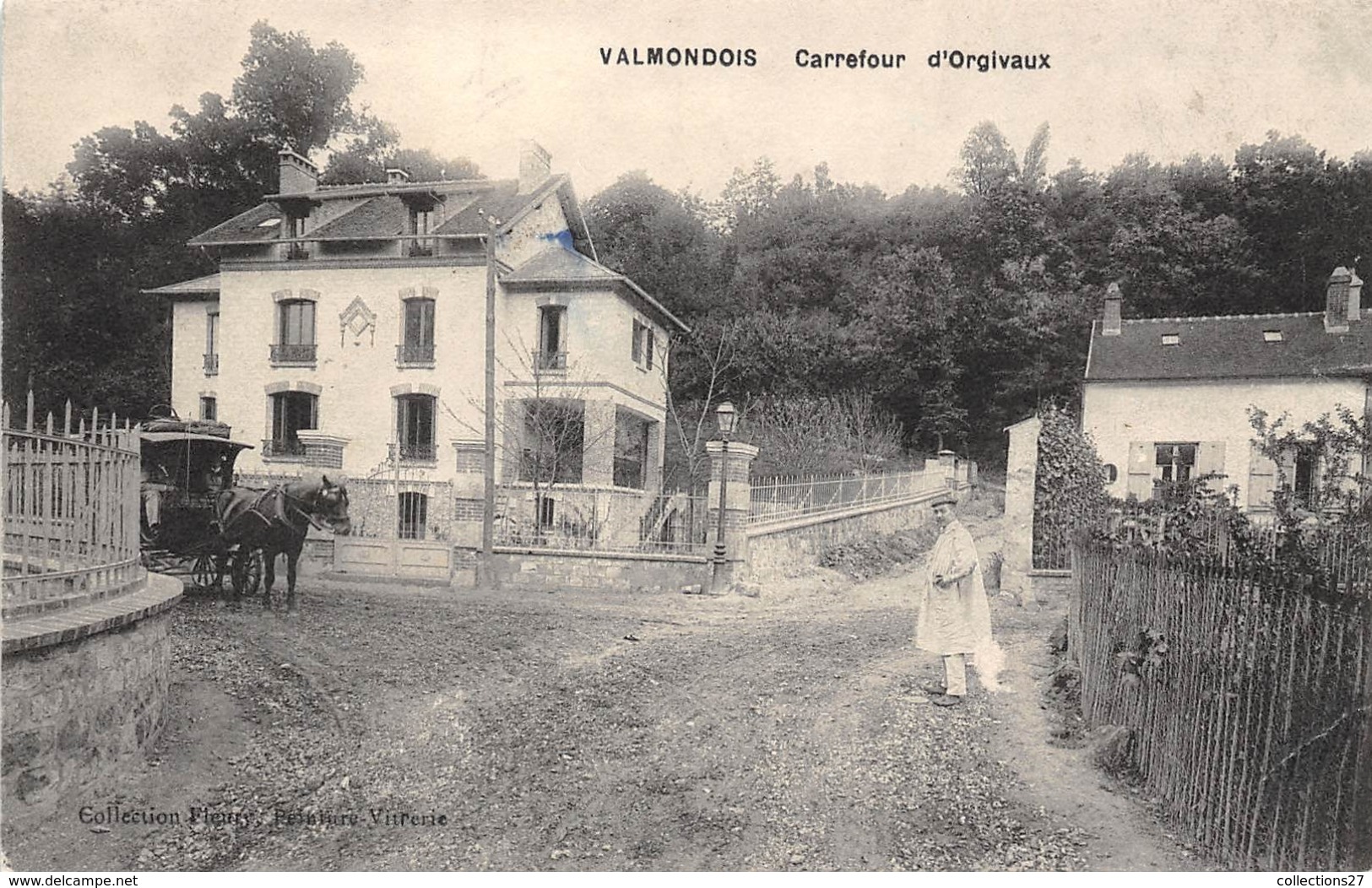 95-VALMONDOIS- CARREFOUR D'ORGIVAUX - Valmondois
