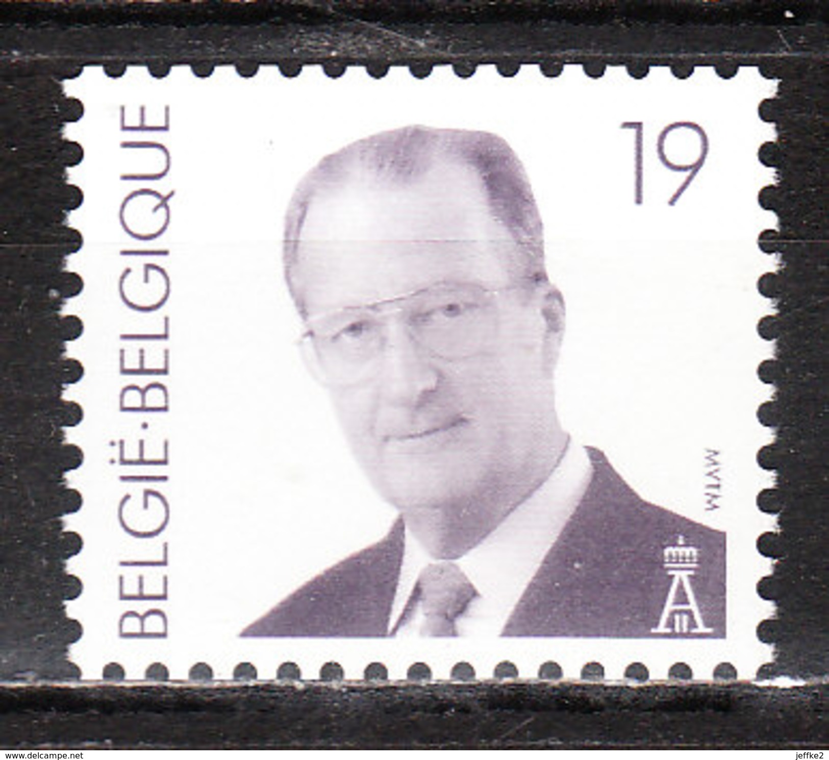 R85**  Albert II - Numéro Au Verso - MNH** - LOOK!!!! - Francobolli In Bobina