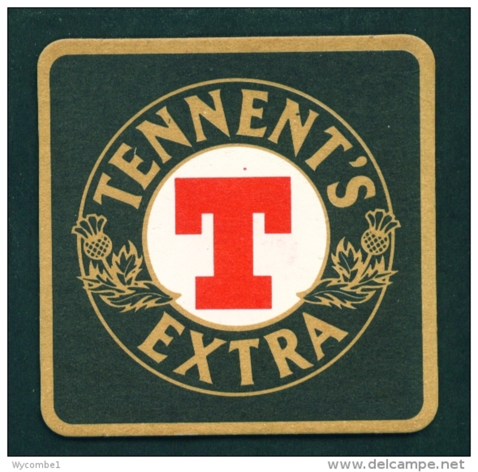 UNITED KINGDOM  -  Tennents Extra  Beer Mat  As Scans - Bierdeckel