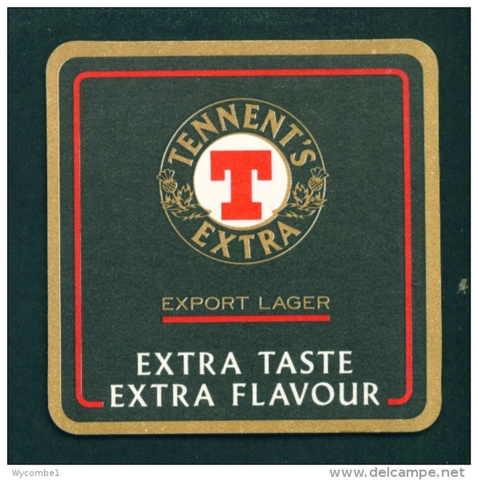 UNITED KINGDOM  -  Tennents Extra  Beer Mat  As Scans - Beer Mats