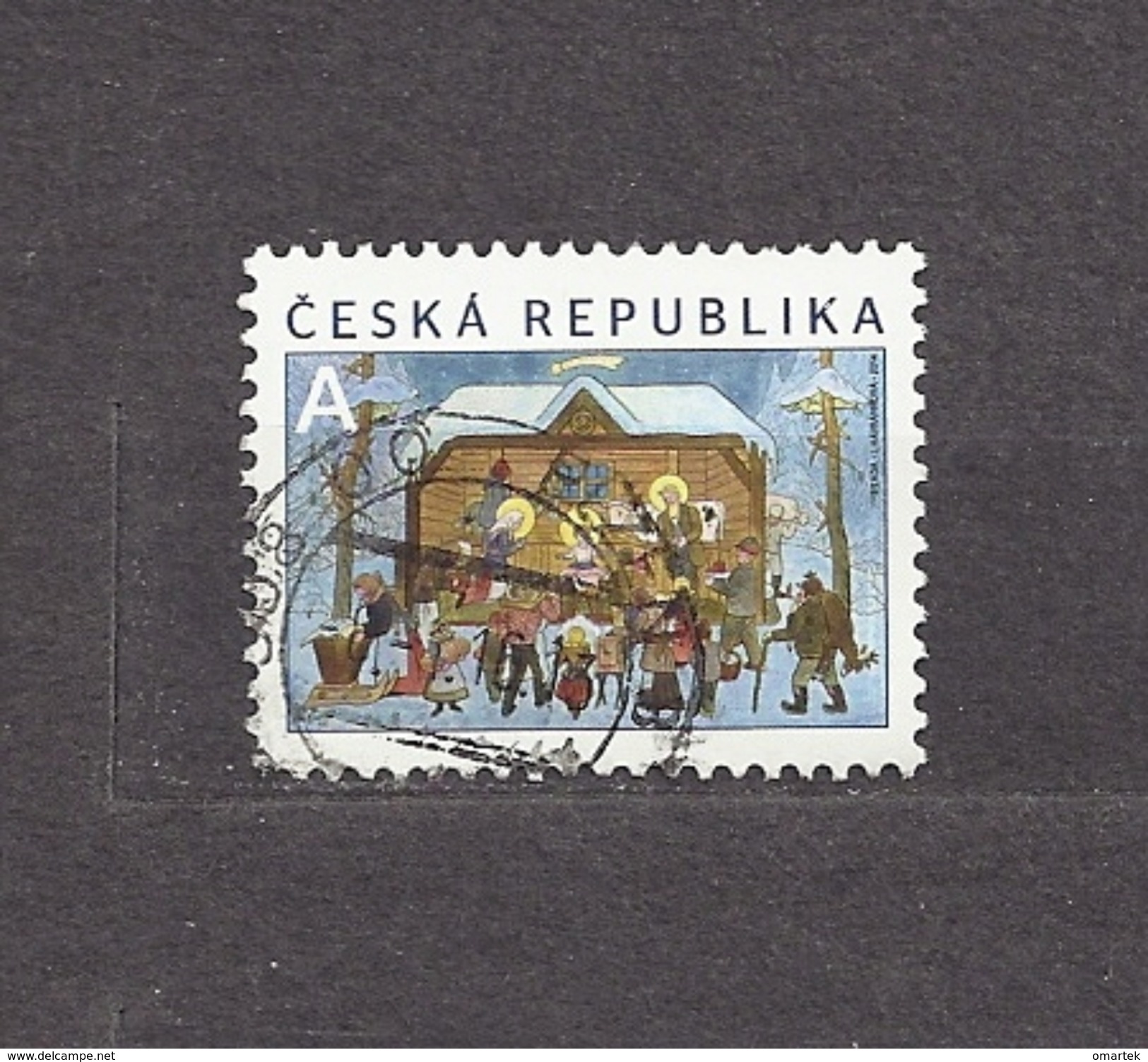 Czech Republic  Tschechische Republik  2014 ⊙ Mi 826 Josef Lada - Christmas, Weihnachten. C.17 - Used Stamps