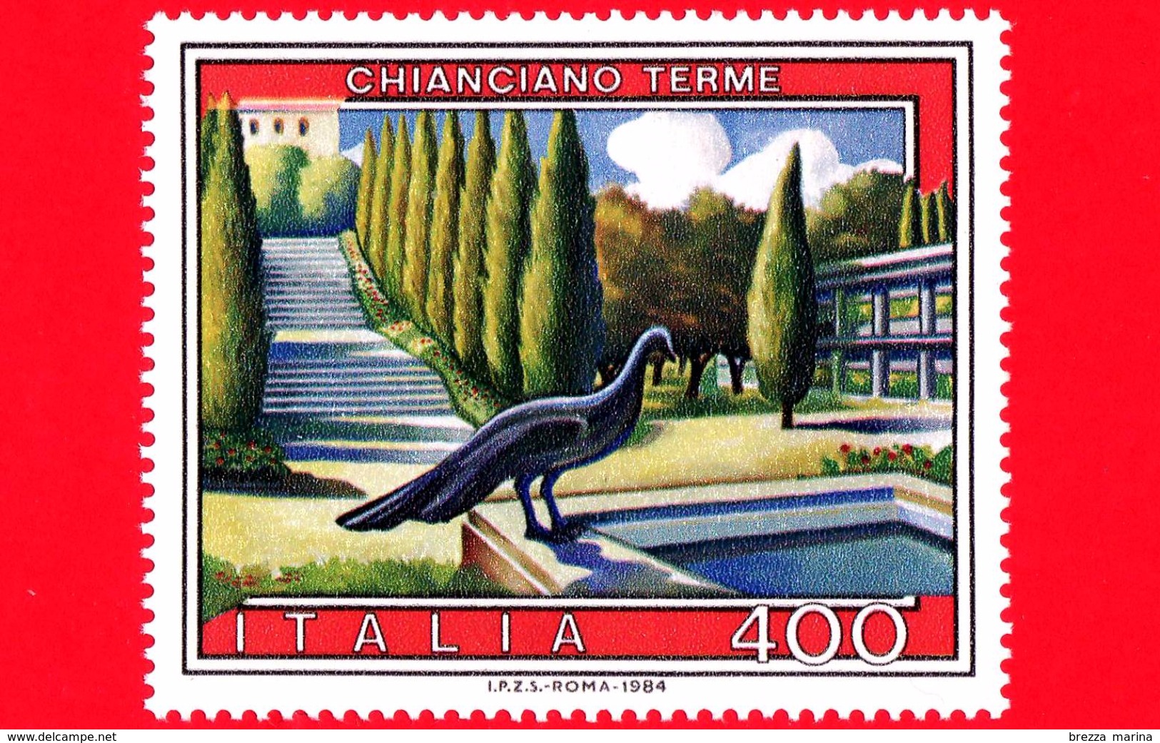 Nuovo - MNH - ITALIA - 1984 - Turismo - 11ª Emissione - 400 L. &bull; Chianciano Terme - 1981-90: Mint/hinged