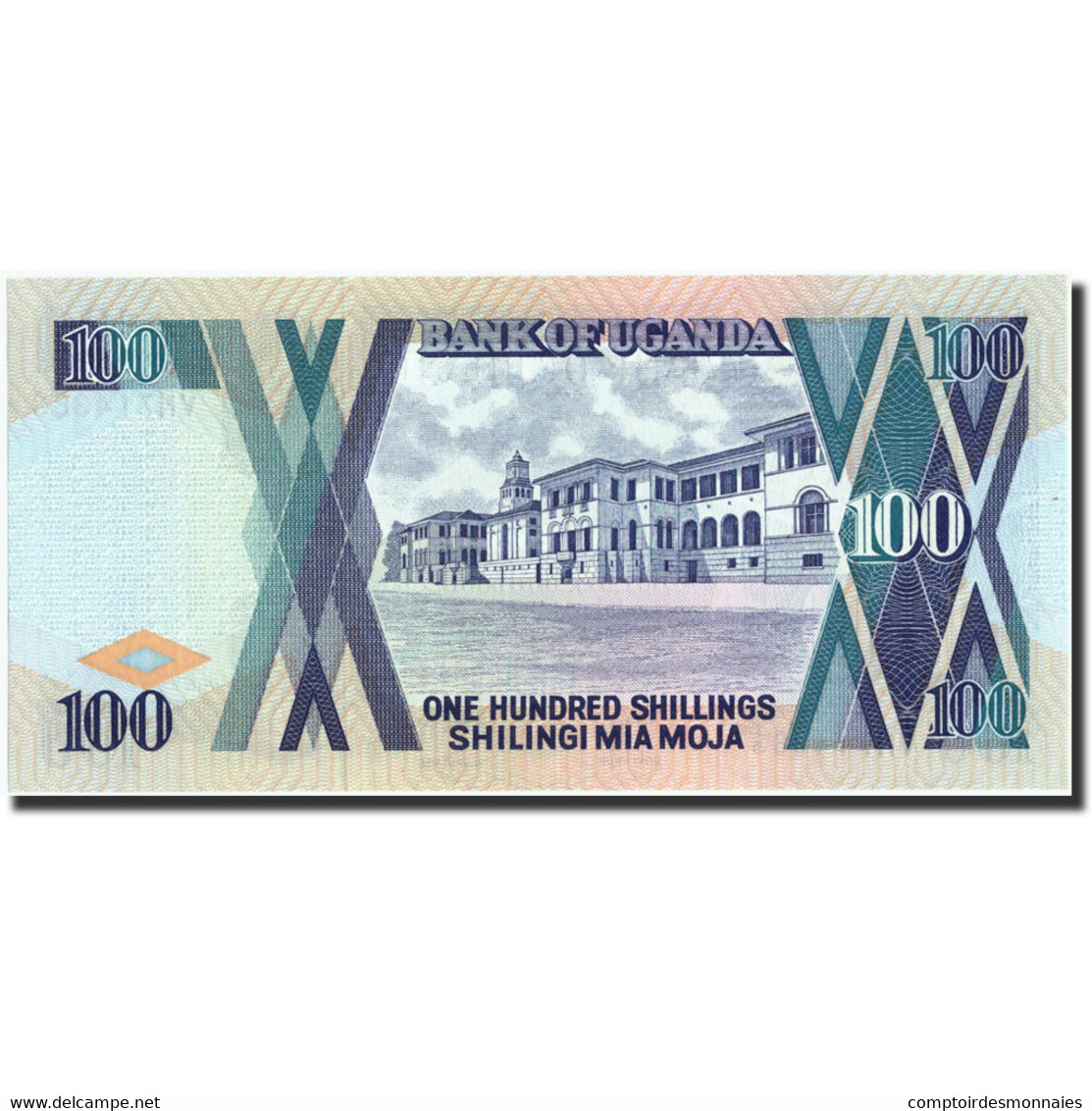 Billet, Uganda, 100 Shillings, 1996, 1996, KM:31c, NEUF - Ouganda