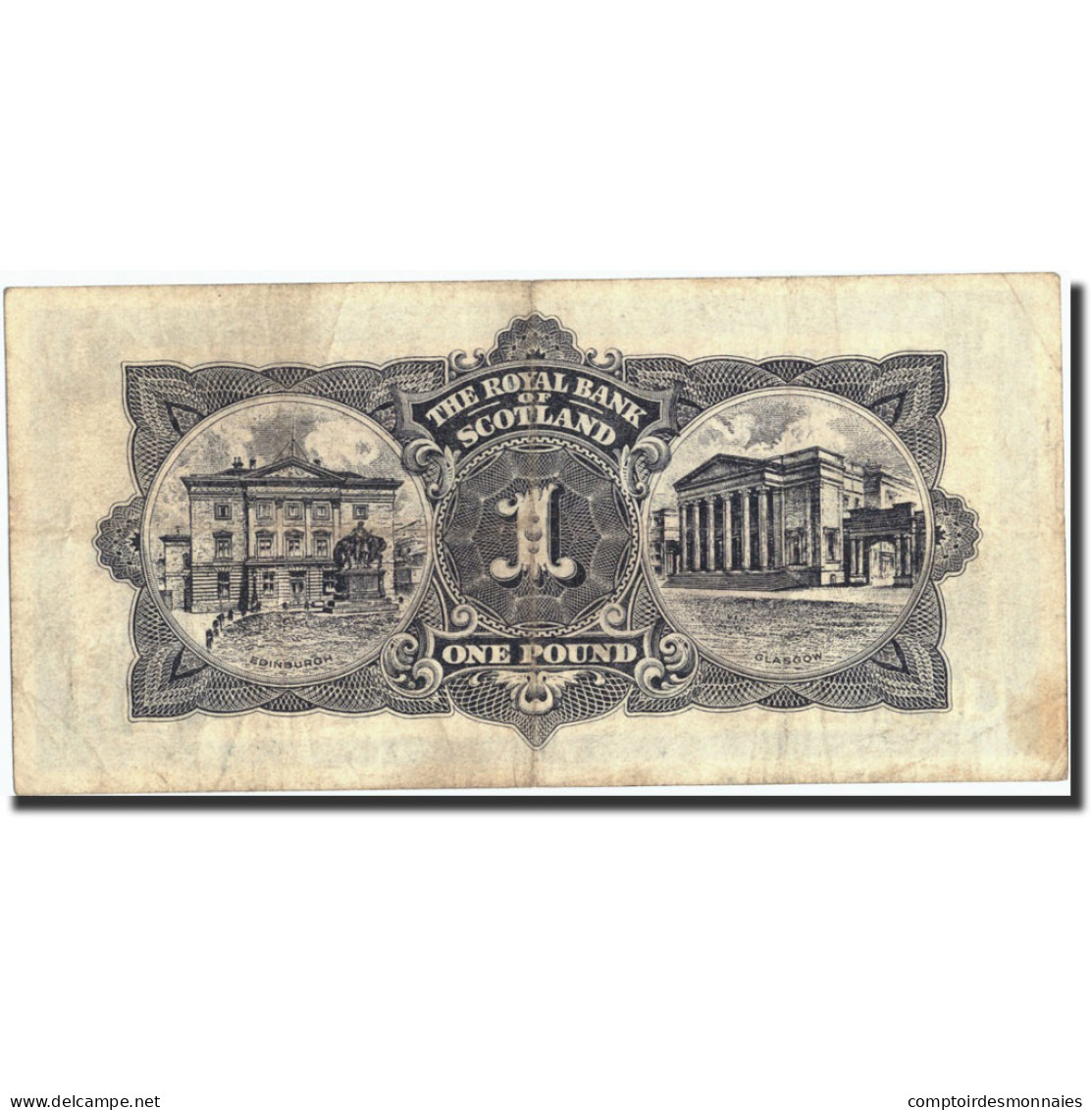 Billet, Scotland, 1 Pound, 1964-1967, 1964-1967, KM:325b, TB+ - Andere - Europa