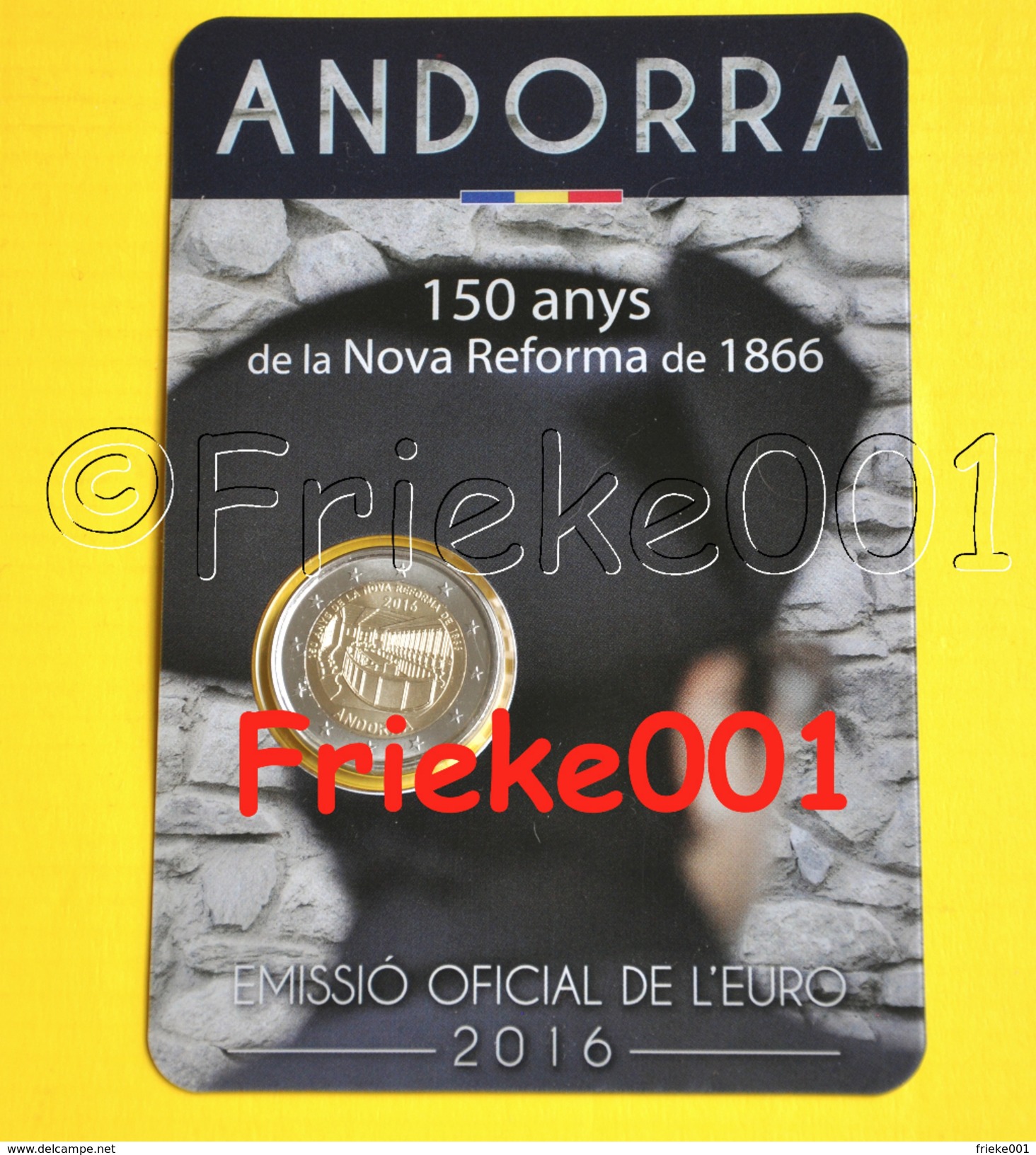 Andorra - 2 Euro 2016 Comm In Blister.(Reforma) - Andorre