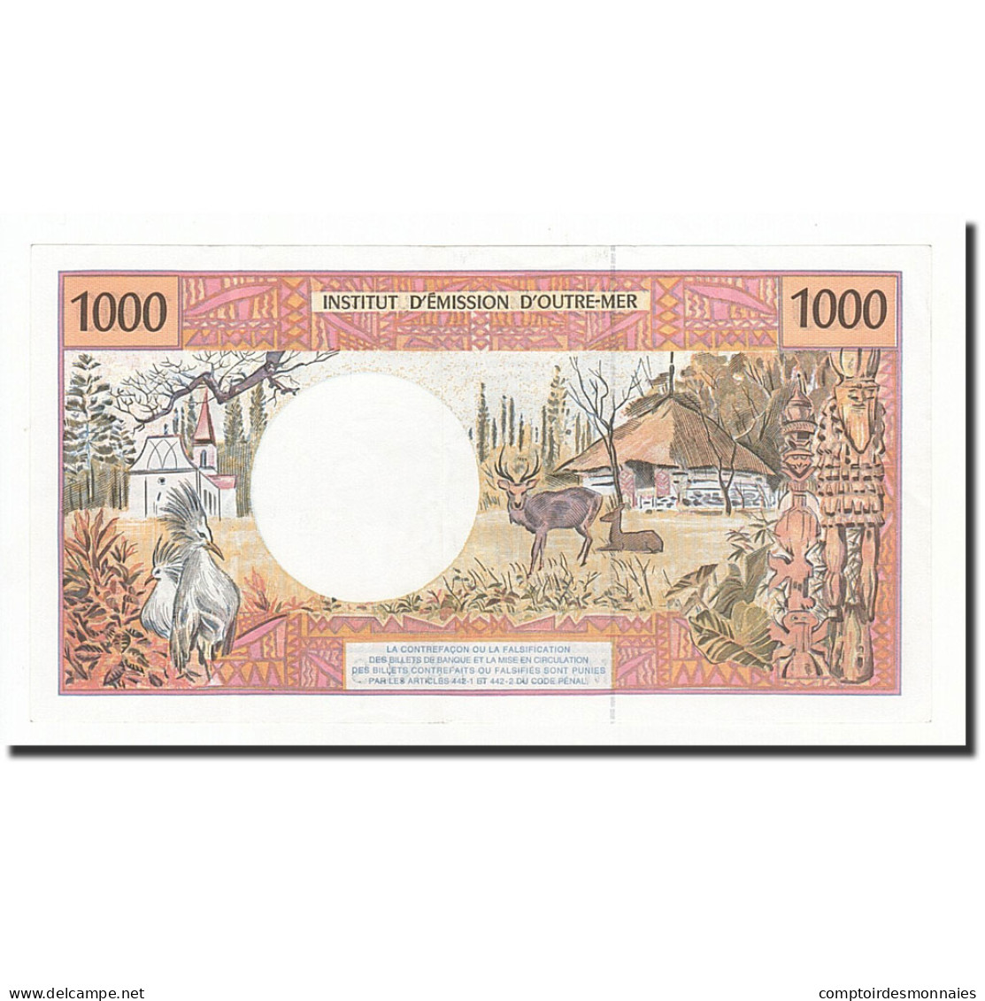 Billet, Nouvelle-Calédonie, 1000 Francs, 1971, KM:64a, SUP+ - Nouvelle-Calédonie 1873-1985