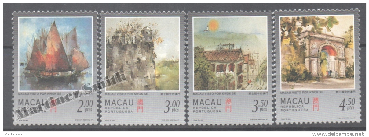 Macao 1997 Yvert 848-51, Macao View By The Painter Kwok Se - MNH - Ungebraucht