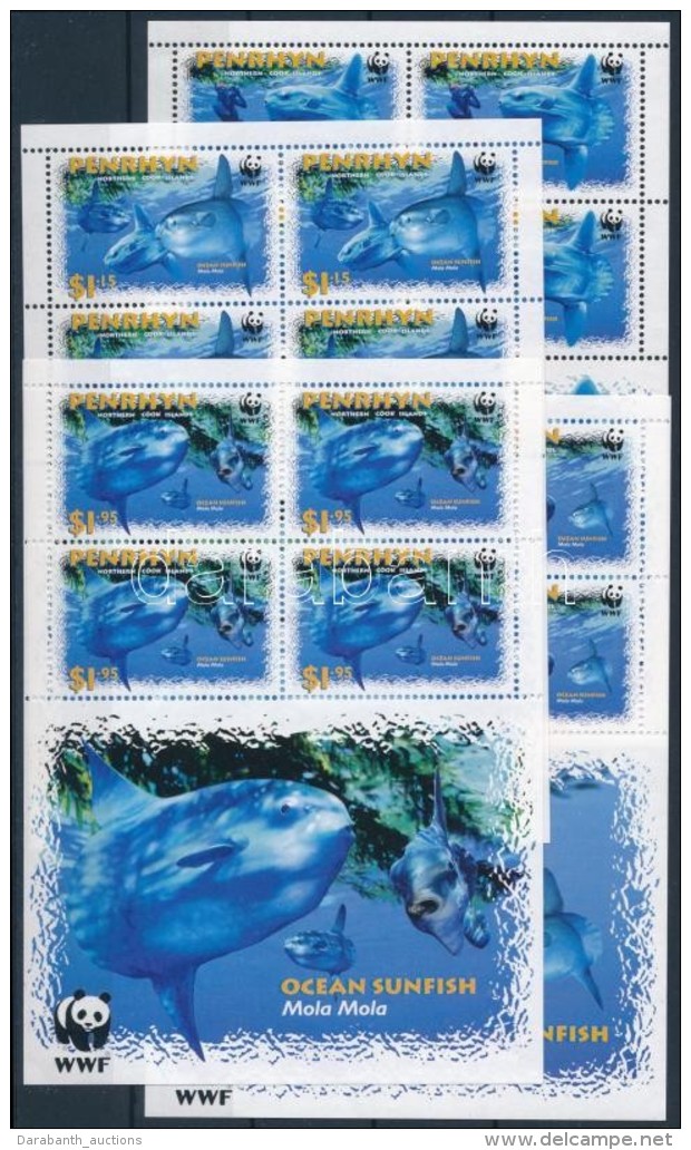 ** 2003 WWF: Naphal Kis&iacute;v Sor Mi 605-608 (Mi EUR 26,-) - Altri & Non Classificati