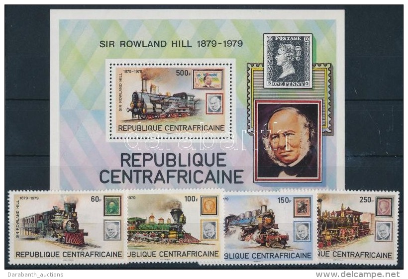 ** 1979 Rowland Hill Sor Mi 648-651 + Blokk Mi 70 - Altri & Non Classificati